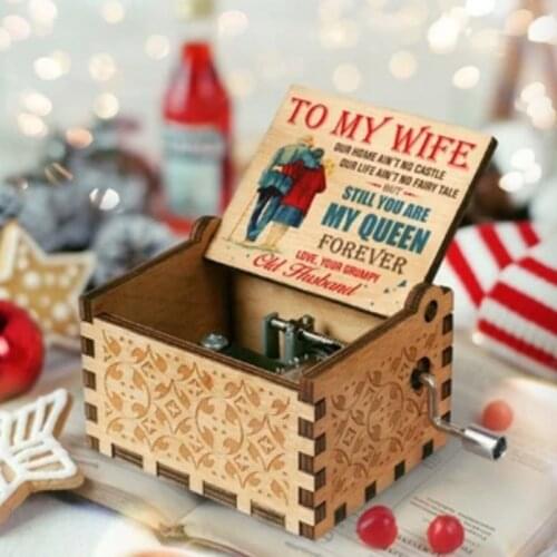 AWESTRUCK Wooden Music Storage Boxes