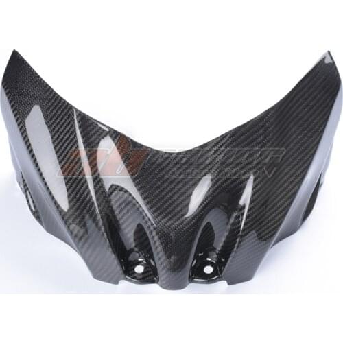 Motorcycle Black Tank Cover Cowl Fairing For Suzuki GSXR 1000 09-16 Full Carbon Fiber 100