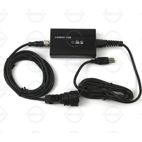 For linde forklift diagnostic scanner tool linde 4 pin Adapter linde canbox doctor & linde pathfind software