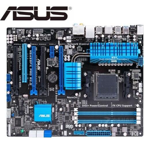 For ASUS M5A99FX PRO R2.0 original motherboard for DDR3 for AMD AM3+ 32GB 990FX usedDesktop motherborad boards