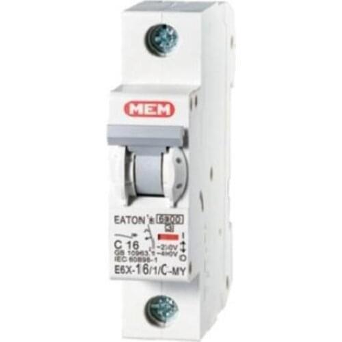 E6X-10/1/D 90000025000596 1P | 10A | D | 6KA E6X mini circuit breaker