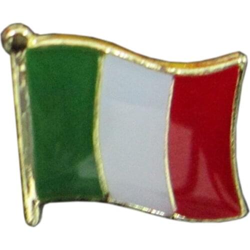 Italy 300+ Country flag Lapel Pin Badge Enamel badge brooch Jeans shirt bags Cool Jewelry Gift for girl n boys (10pcs/lot)