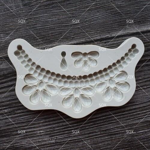 Necklace Shape Cake Mold Chocolate Mold for the Kitchen Baking Cake Tool DIY Sugarcraft Decoration Tool SQ17158