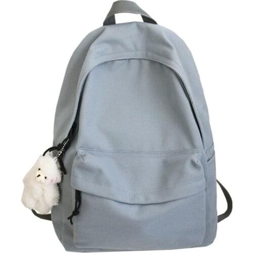 Unisex Canvas Backpack Daypack Satchel Backpack School Travel Backpack Bookbag 20CA