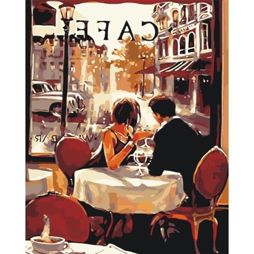 Sanguine Hello 40x50cm No Frameless Painting By Numbers Animals On Canvas Pictures By Numbers Home Decoration Diy Style