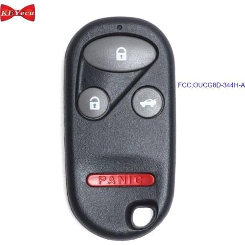 KEYECU for Honda CR-V 2002 2003 2004 Keyless Entry Remote Key Fob FCC ID: OUCG8D-344H-A