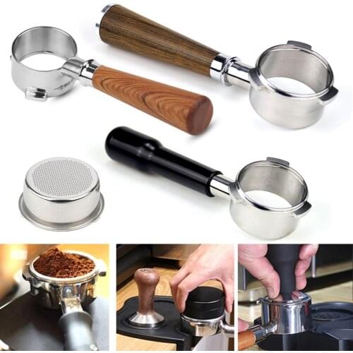 54mm Coffee Espresso Machine Portafilter Filter Basket for Breville 870/875/808 smooth surface Ergonomic Design Filter Tool