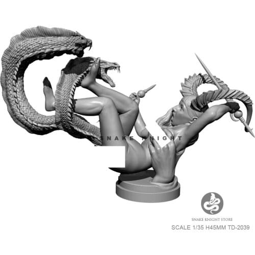 1/35 Resin Model Kits Soldier self-assembled TD-202039