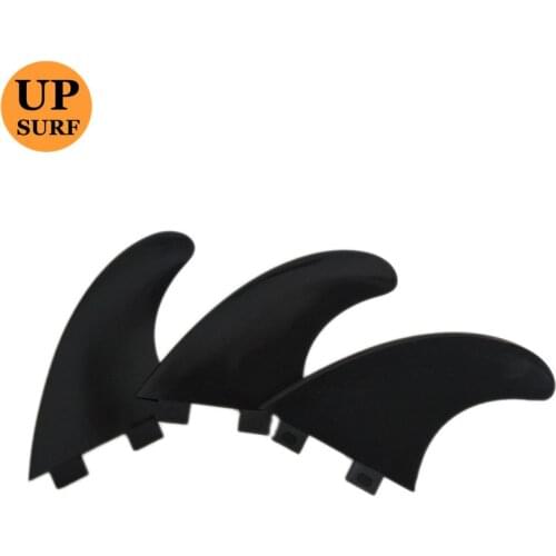 Double Tabs M Fin Black Plastic Surfboard Fins Quad FinDouble Tabs Aletas