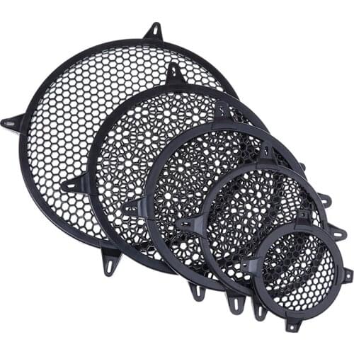 4/6/8/10 Car audio speaker mesh cover protector video accessorries Hexagonal plastic mesh with presser net cover