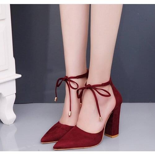 2021 Sexy Retro High Heels Womens Sandals Summer Shoes Ladies Strappy Pumps Thin Air Heels Woman Lace Up Shoes 911519