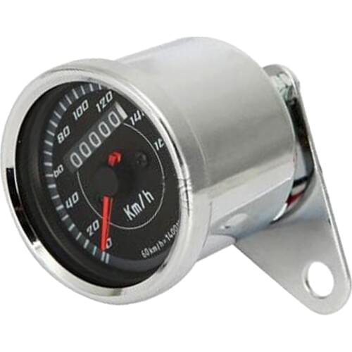 12V Motorbike Dual LED Backlight Odometer Speedometer for Harley Cruise