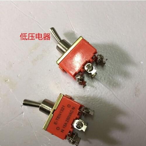 5pcs TYPE 1321 15A 250VAC toggle switch, double pole double throw 6 feet