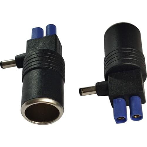 JKM 12V24V car start emergency power adapter EC5 to cigarette lighter DC5521 male adapter