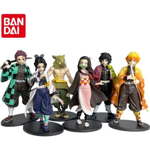 15cm Demon Slayer:Kimetsu no Yaiba Anime Action Figure Kamado Tanjirou Nezuko Demon Slayer PVC Figure Collectible Model Toys