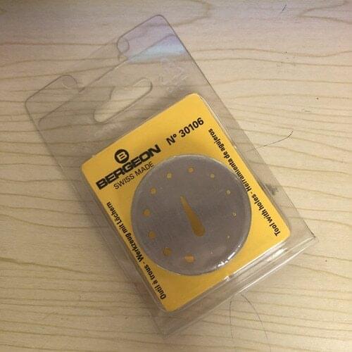 Watch maintenance tool Bergeon 30106 Swiss balance seat watch movement balance adjustment seat
