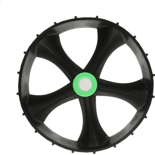 Kayak Wheel with TPE Surface Boat Canoe Carrier Dolly Trailer Trolley Cart Replacement Tire Boat Surfing Accessory Bearing 250KG