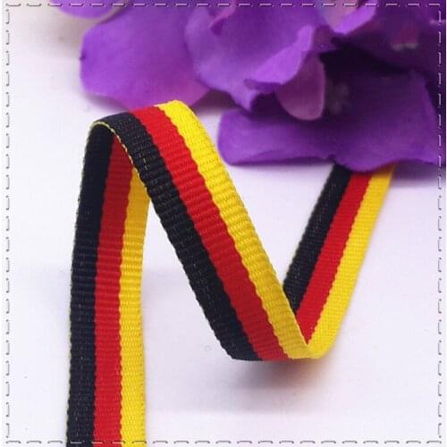 High quality Width 1cm 3/8 inch Gift Wrap Ribbon printing backpack Belt decoration tape DIY garment accessories 3Colors 1meter