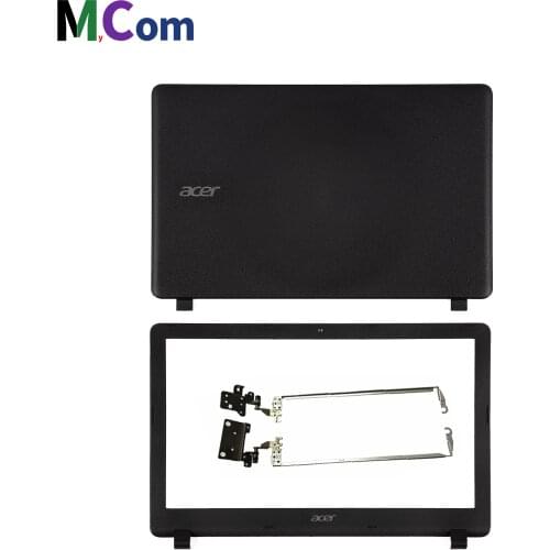 New Laptop LCD Back Cover/LCD Front bezel/LCD hinges For Acer Aspire ES1-523 ES1-533 ES1-532 ES1-572 Series Cover Top Case