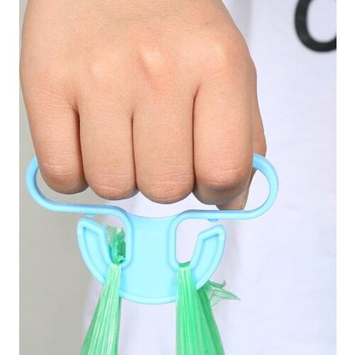 New Carry food machine Handle Ergonomic shopping good helper plastic shopping bag Hooks Weight capacity 15kg Ma