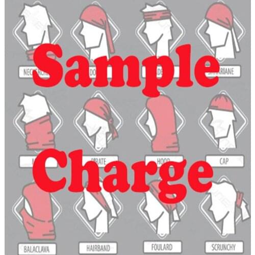 Sample Charge Cycling Neck Buff Bandana Sports Scarf Headband Balaclava Fishing Face Mask Free Sample Custom Summer Your Design