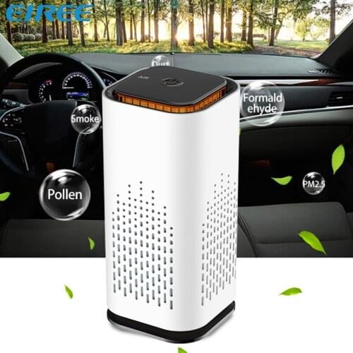Air Purifier for Cars Air Cleaner Negative Ion Generator USB Portable Home Vehicle Air Filter Remove Formaldehyde Air Purifier