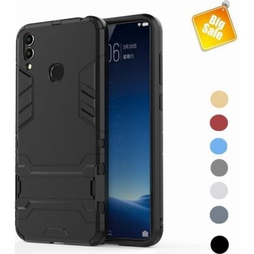 For Huawei Honor 8C Case Cover Shockproof Bumper Robot Holder Stand Armor Back Cover For Honor 8C Phone Case For Huawei Honor 8C