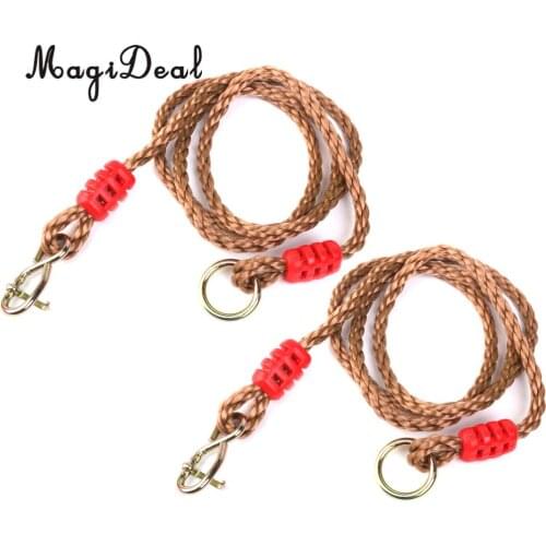 High Quality 1Pair PE Adjustable Swing for Rope Tree Swing Beam Swing Kids Children Adult Playground Accessory