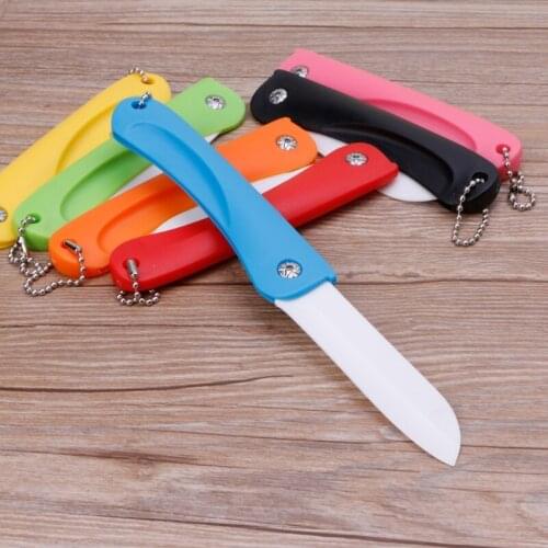 Folding Ceramic Utility Knife Letter Opener Stationery Cutter For Fruit Tools hyq