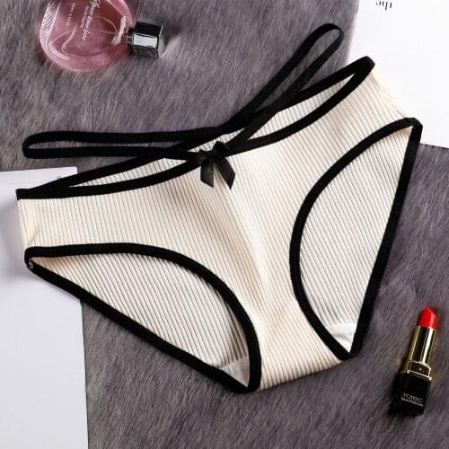 Women Seamless Panties Sexy Thongs Cotton Mesh Transparent Panties String Lingerie Fashion Low-Rise Women Underwear Thong