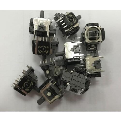 100pcs Original 3PIN 3D analog joystick grey ALPS for ps3 for ps4 for xboxone for xbox one for wiu game controller