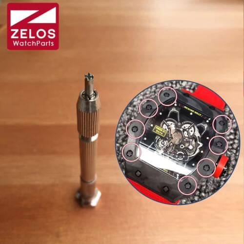 2.75m 5 prongs Blades Precision RM Screwdriver For RICHARD MILE Watch bezel Case back Screws RM035 skull RM067 RM027 RM030 tool
