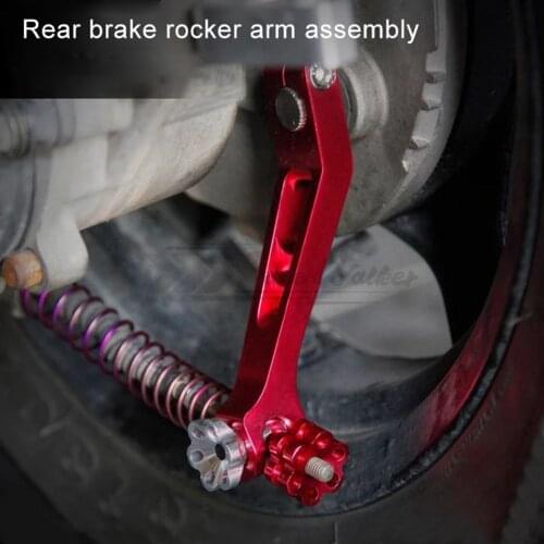 CNC Aluminum Rear Brake Rocker Arm Lever Motorcycle Accessories for Honda Yamaha Motorcycle Accessories Boutique Tools 2019 New