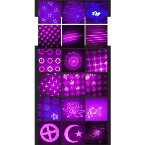 Car Ambience Panoramic Starry Sky Projection Purple Roof Light Starry Sky LED E7CA