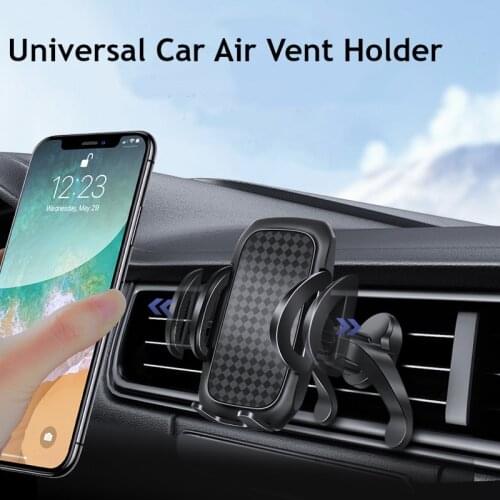 Car Air Vent Mount Holder For Galaxy S20 FE S21 Pro Plus Note10 Note20 Ultra 5G S10 Lite Xcover 5 4s 3 S10e S9 S8 Note9 A71 A01