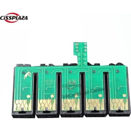 CISSPLAZA 10pcs T1151 (2) / 1032 - 1034 CISS combo ARC chip for epson T1110 TX515FN with chip holder auto reset chip ciss chip