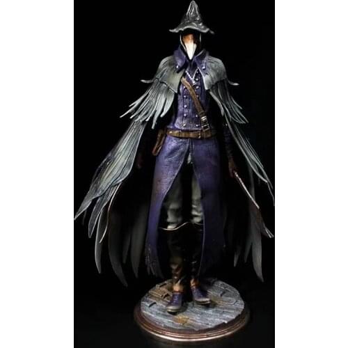 Bloodborne The Old Hunters Sickle Eileen The Crow PVC Action Figure Stand Anime Figure Japanese Adult Collection Model Doll Gift