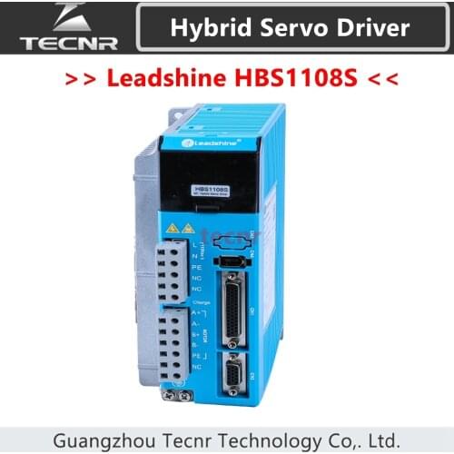 Leadshine HBS1108S AC Hybird Servo Drive Closed Loop Stepper Driver Matching 86mm NEMA34 motor 90~130VAC