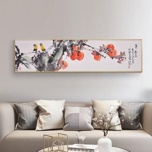 Chinese Traditional Ink painting Oil Painting HD Print on Canvas Poster Wall Art Picture for Living Room Sofa Cuadros