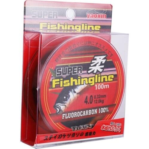 Hot Fishing Line 100m/200m 100% Nylon Transparent Not Fluorocarbon Fishing Tackle Not Linha Multifilamento Fishing Lines