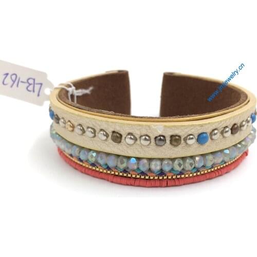 2015 New European Jewelry Suppliers leather bracelet handmade weaving wrap bracelet vintage bangle bracelet for women girl