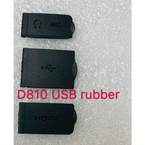 NEW Original USB Rubber For Nikon D810 Camera Replacement Unit Repair Part