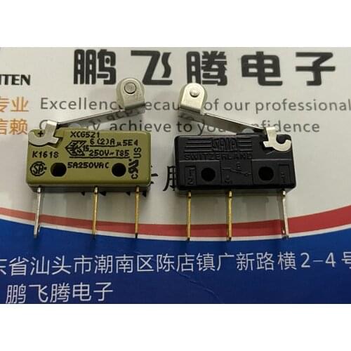 Original new 100% XCG5-S1Z1 micro switch 3pin swing rod travel limit switch with roller 5A250VAC