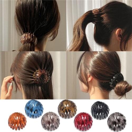 Hair Loop Vintage Geometric Retractable Hair Loops Vintage Geometric Retractable Hair Loops Leopard Print Hairstyle Headband