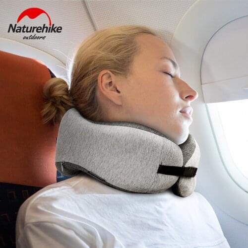 Naturehike Memory Cotton Neck Pillow Cervical Vertebra Travel Portable Noon Break Aircraft U Type Of Pillow Sleep Camping Pillow