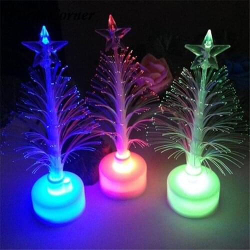 Christmas Xmas Tree Multicolor Changing LED Light Lamp Home Party Wedding Decor Christmas Trees Festive Party Supplies