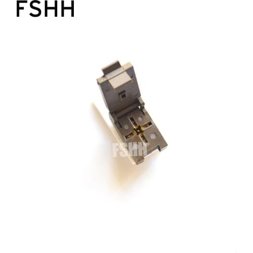 Pitch=0.5mm size=3mm*3mm QDFN12 IC SOCKET WSON12 MLF12 QFN12 DFN12 TEST SOCKET