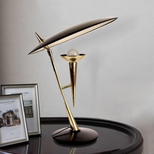 Modern simple living room table lamp individual decoration led designer ins classic Nordic bedroom bedside table lamp