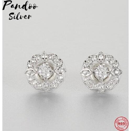 Fashion Charm Sterling Silver Original 1:1 Engraving, Simple And Exquisite Wild Earrings Earrings Womens Luxury Jewelry Gifts