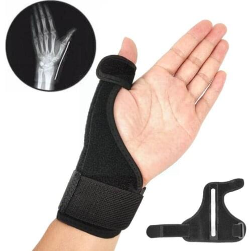 1pcs Medical Wrist Thumb Hand Support Protector Steel Finger Brace Wrist Stabiliser Splint Outdoor Tunnel Carpal Guar Arthr P6R7